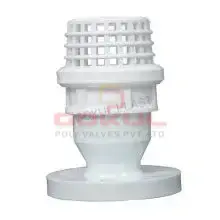 PP Foot Valve Flange End In India